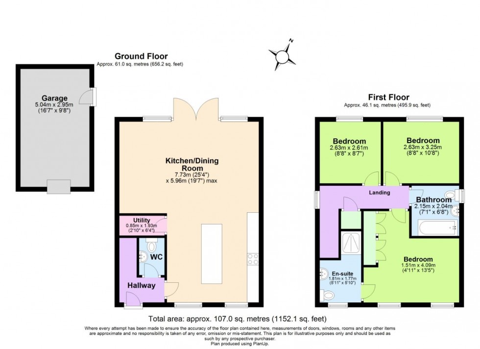 Floorplan for School Lane, Ashby-De-La-Zouch