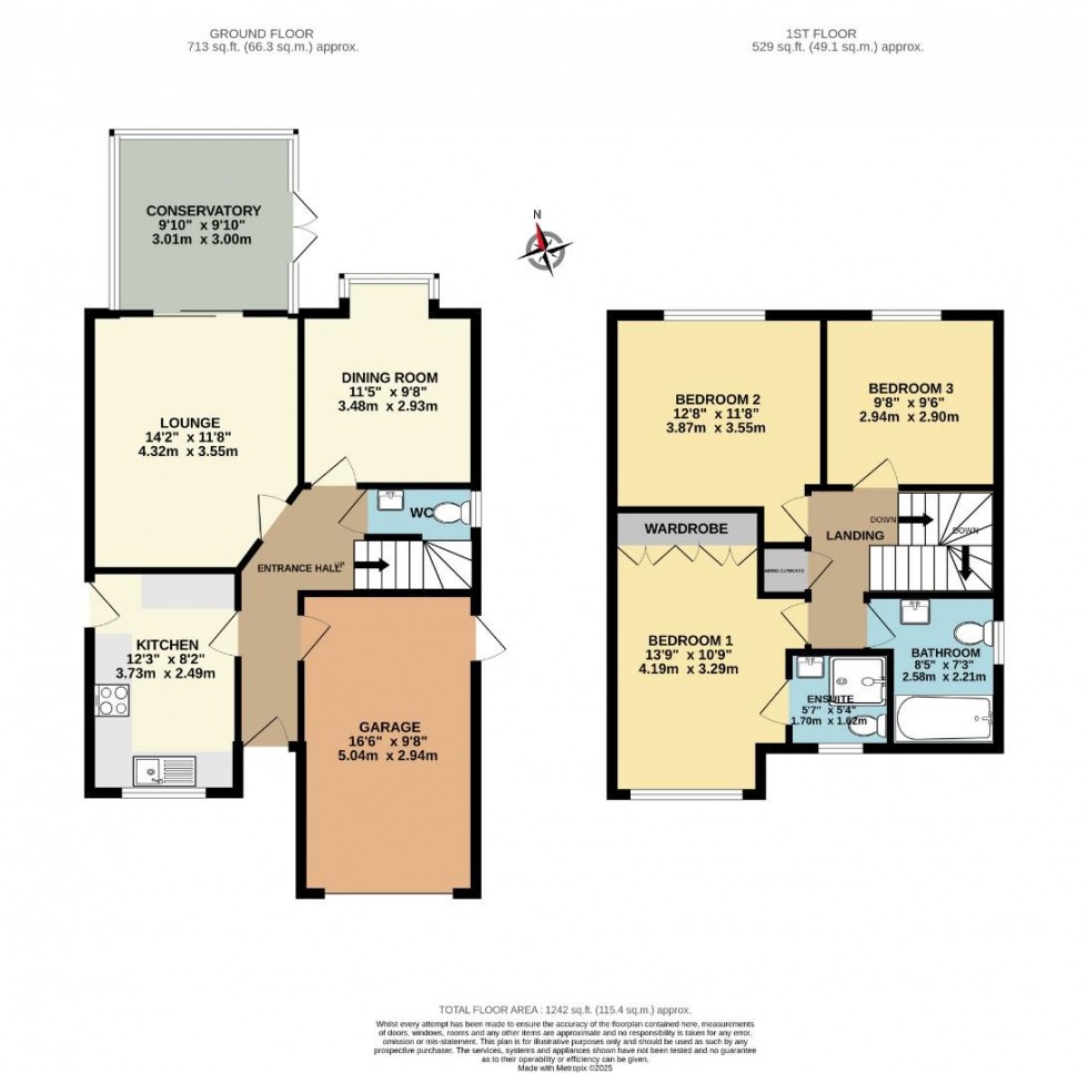 Floorplan for Forest View, Overseal