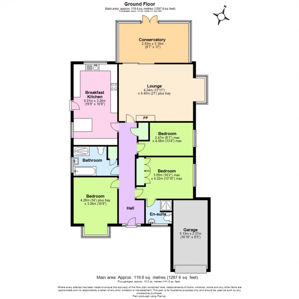 Floorplan for Church Street, Donisthorpe