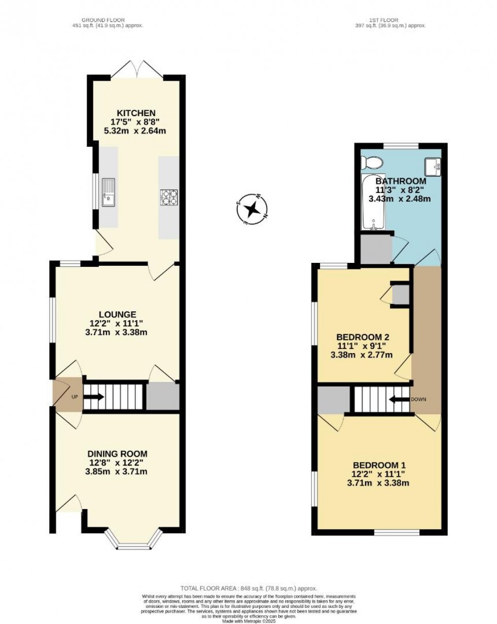 Floorplan for Measham Road, Oakthorpe