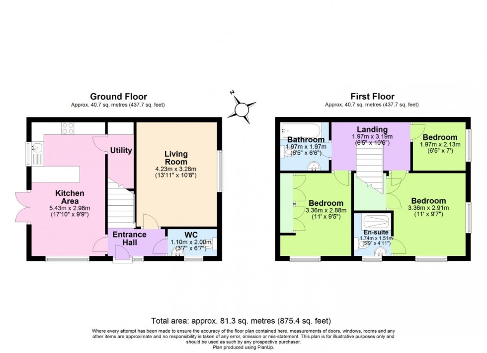 Floorplan for Ruddington Lane, Nottingham