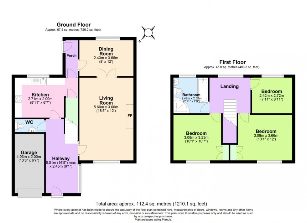 Floorplan for Normanton Lane, Keyworth