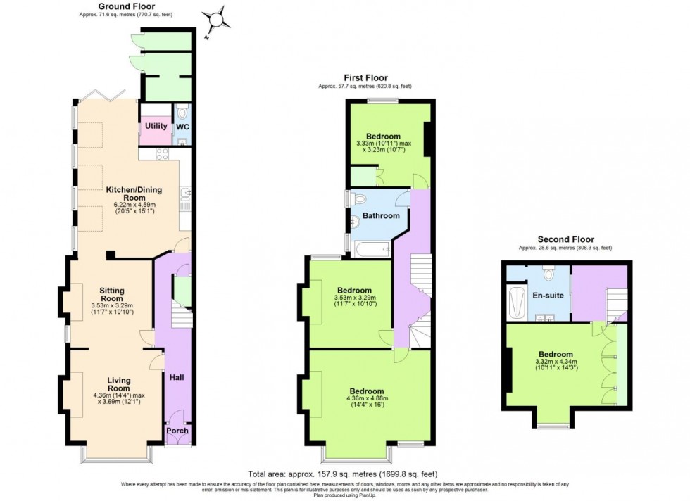 Floorplan for Wilford Lane, West Bridgford, Nottingham