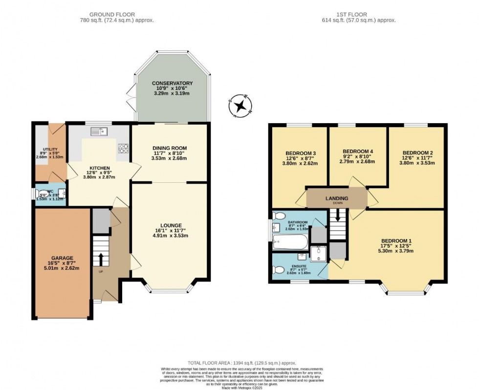 Floorplan for Didcott Way, Appleby Magna