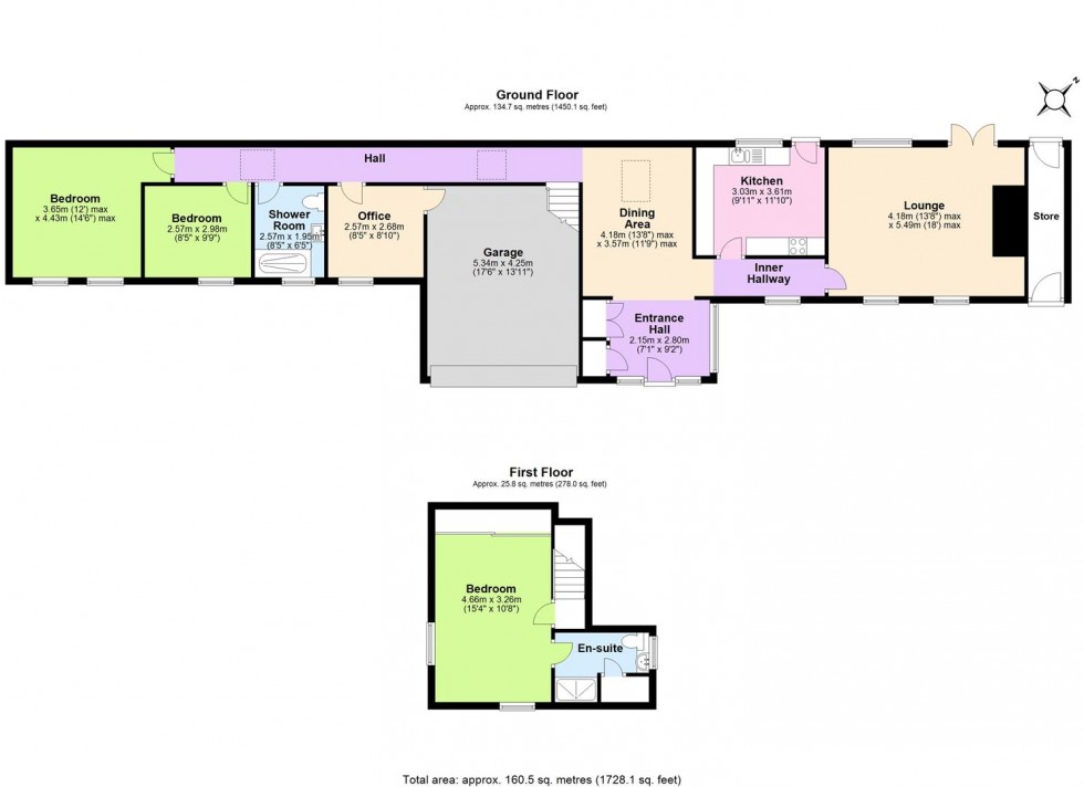 Floorplan for Blackcliffe Farm Mews, Bradmore, Nottingham