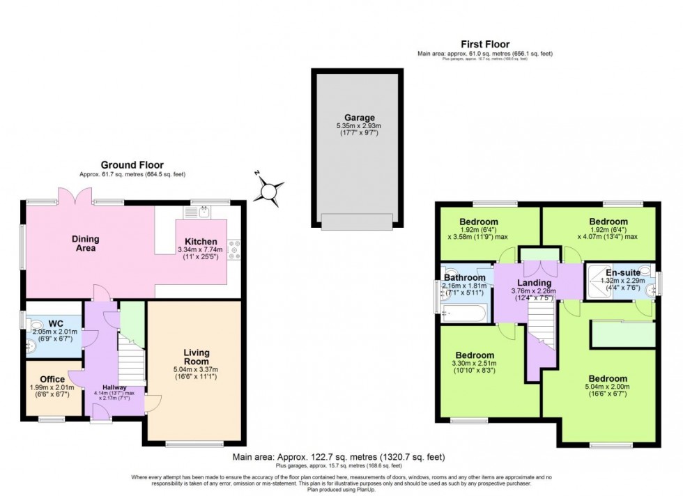 Floorplan for Elizabeth Drive, Edwalton