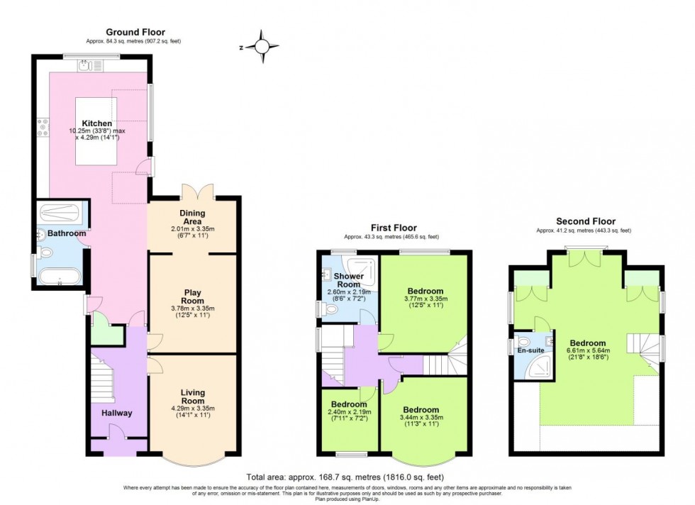 Floorplan for Stanstead Avenue, Tollerton, Nottingham