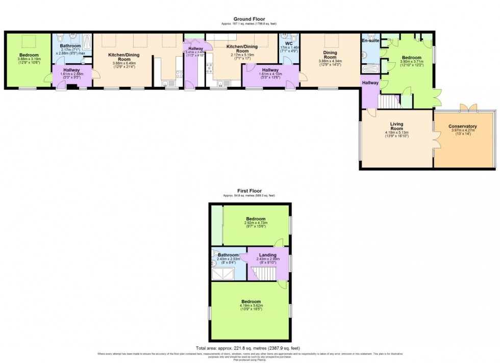 Floorplan for Old Moat Court, Kinoulton, Nottingham