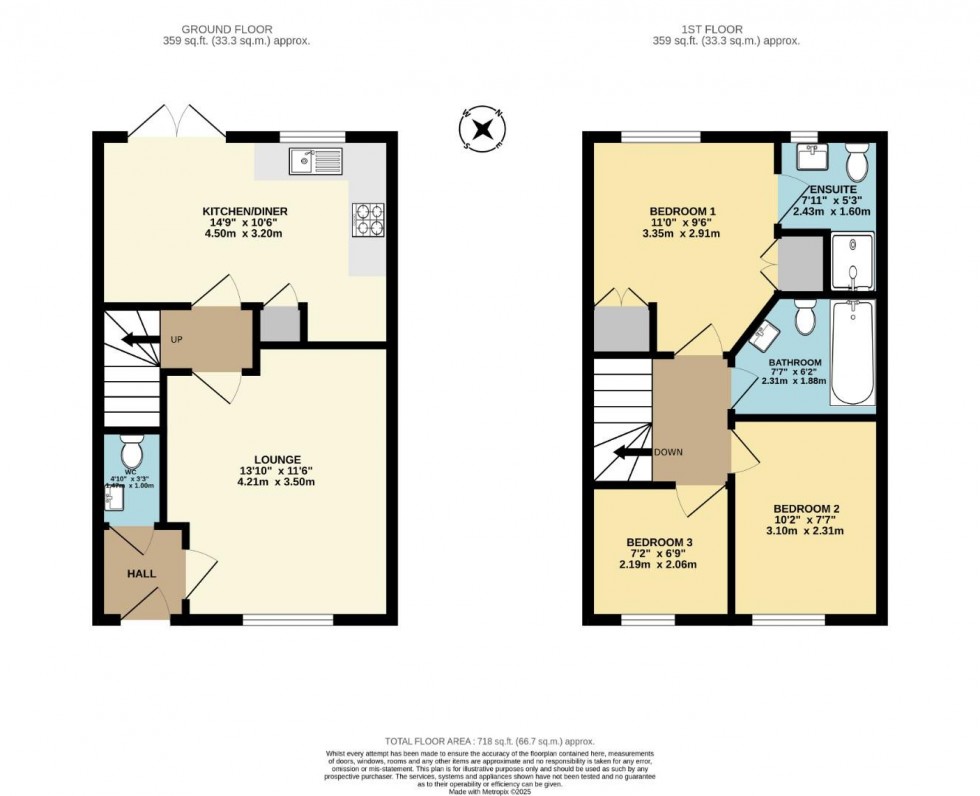 Floorplan for Goose Pen Lane, Ashby-De-La-Zouch