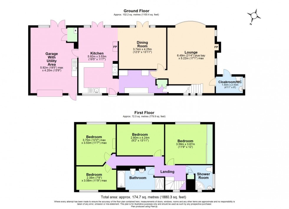 Floorplan for Clipston Lane, Normanton on the Wolds