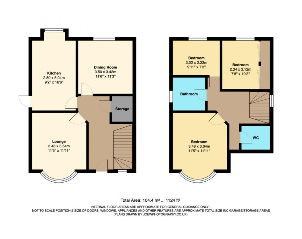 Floorplan for Lime Grove, Bilston