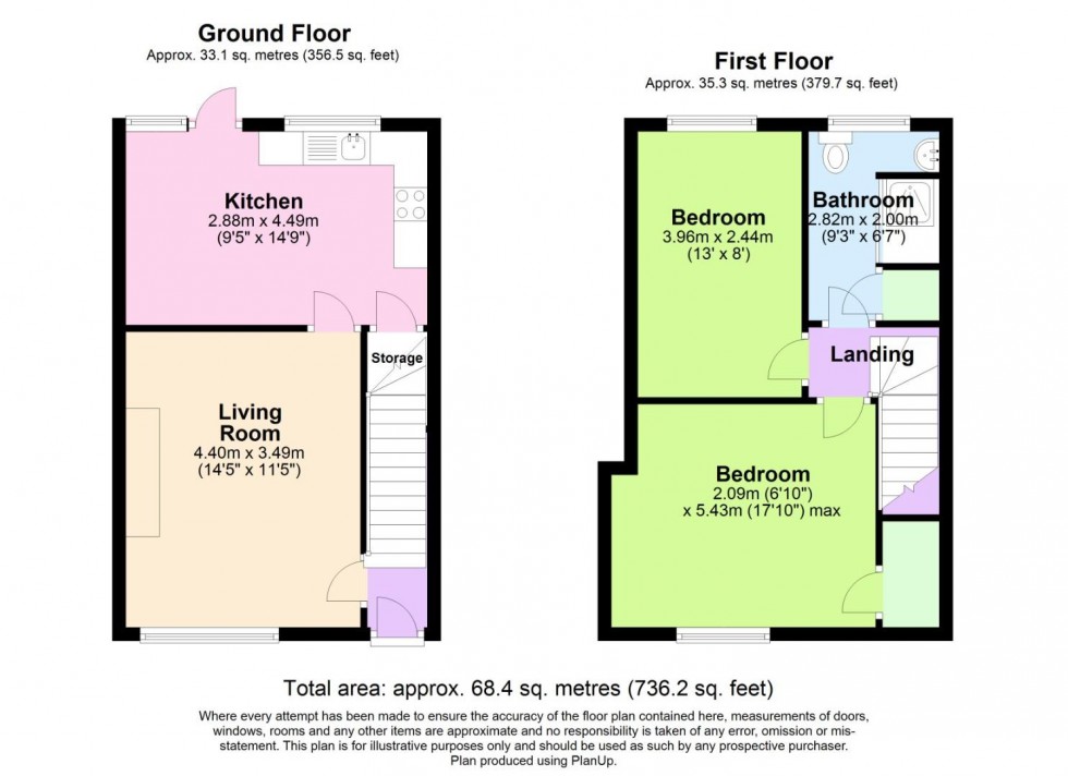 Floorplan for Wishford Avenue, Nottingham