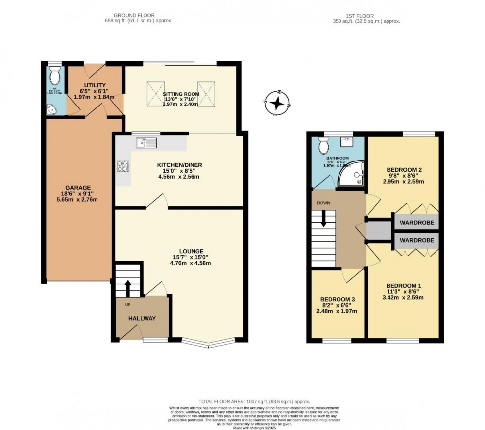 Floorplan for Trinity Court, Ashby-De-La-Zouch