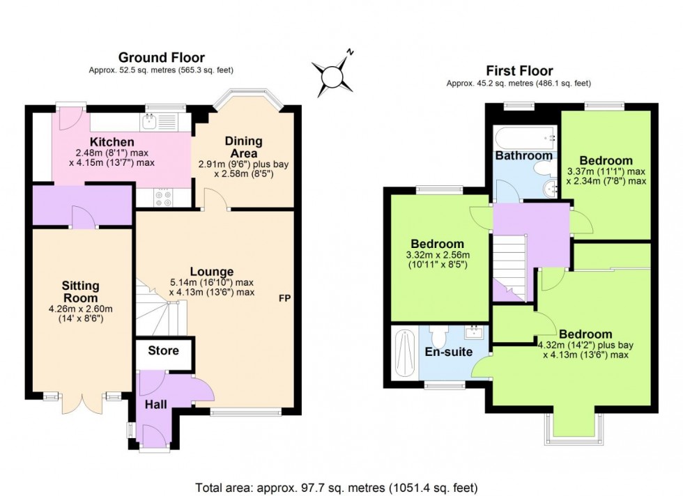 Floorplan for Slade Lands Drive, Chellaston